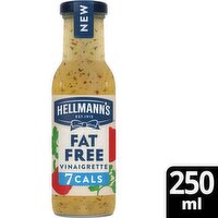 Hellmanns Salad Dressing Fat Free 6x250ml Bottle (250 ml)
