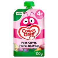 Cow & Gate Pear Carrot Prune Beetroot Pouch 4+ Months (100 g)