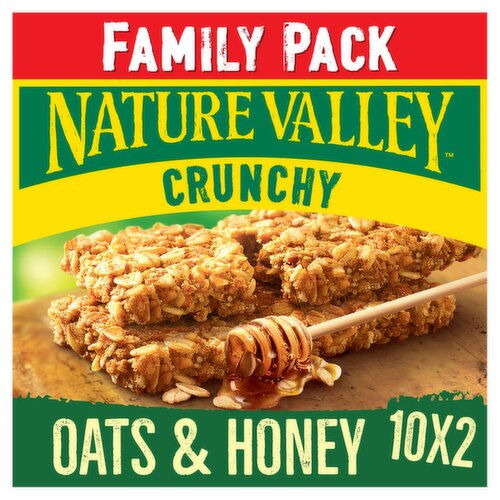 Nature Valley Crunchy Oats & Honey Bars 20 Family Pack (42 g)